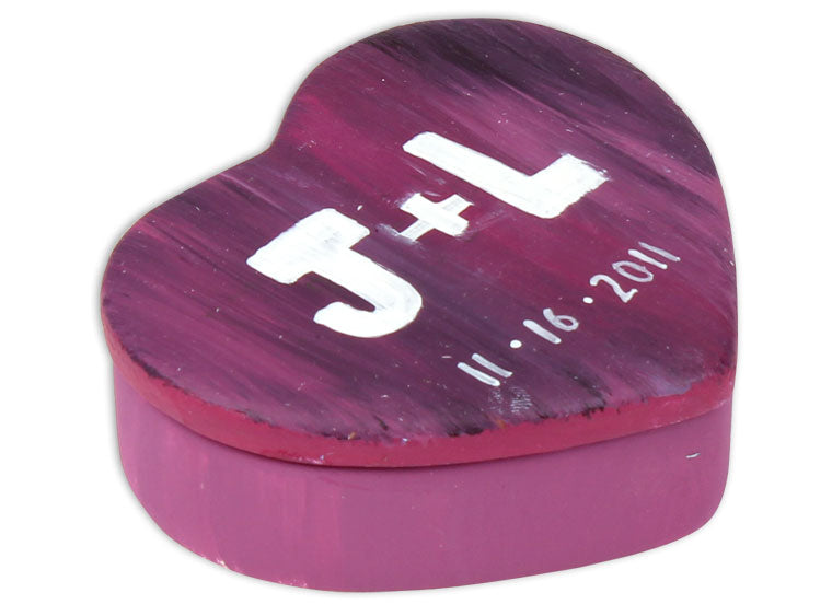 Thin Small Heart Box