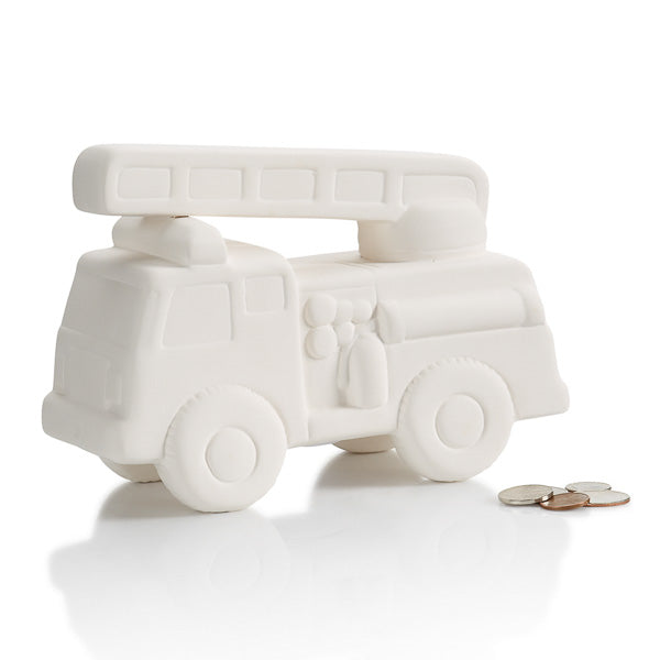 Fire Truck Bank