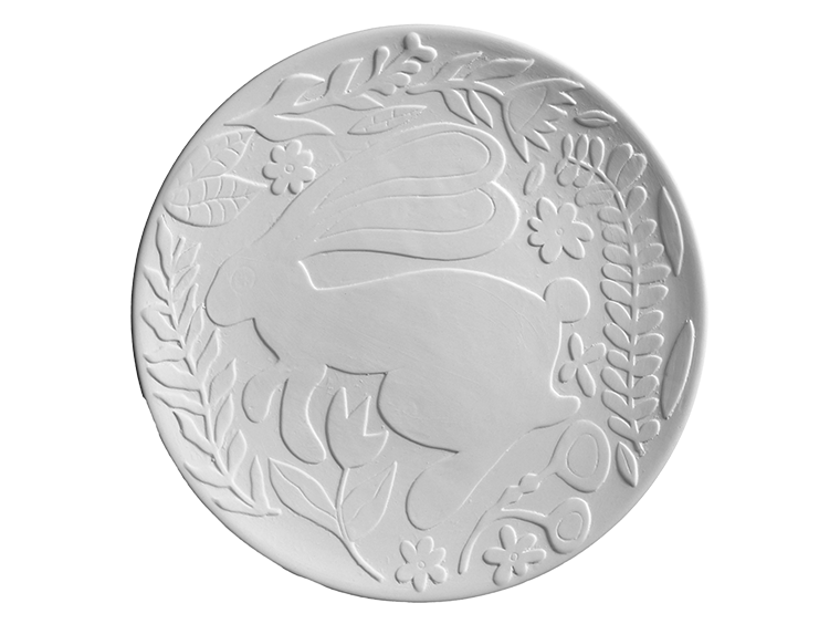 Blossoming Bunny Plate