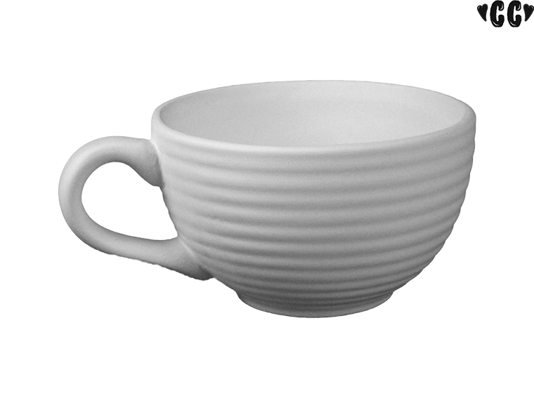16 oz - Coiled Latte Cup - Crafty Chica