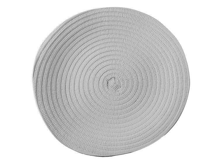 Stoneware Weave Textured Plate