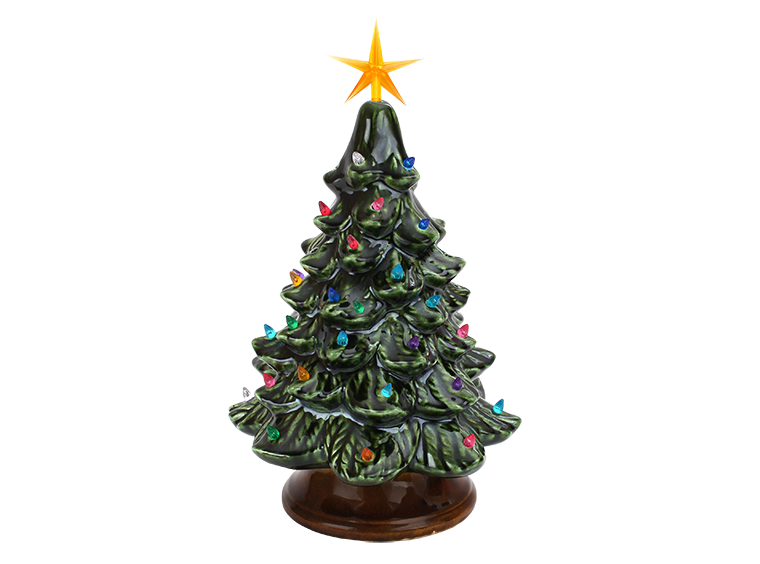 13in Lighted Christmas Tree - Kit - 2034
