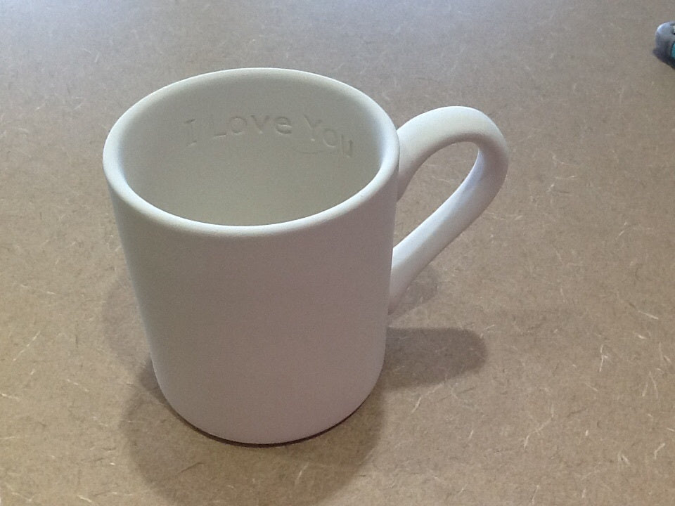Engraved- I love you mug 12oz