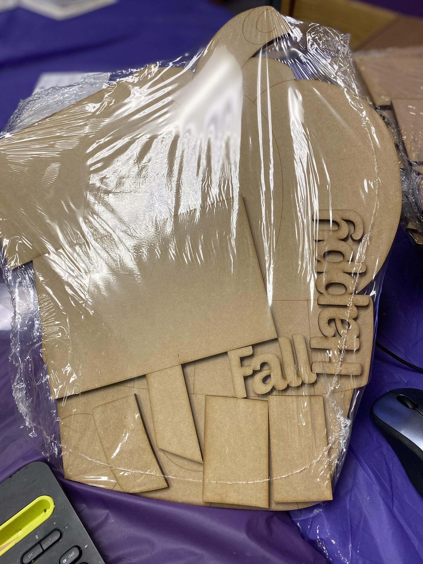 3D Happy Fall Pumpkin Basket