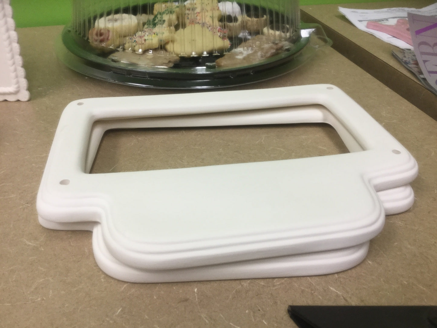 Car tag frame
