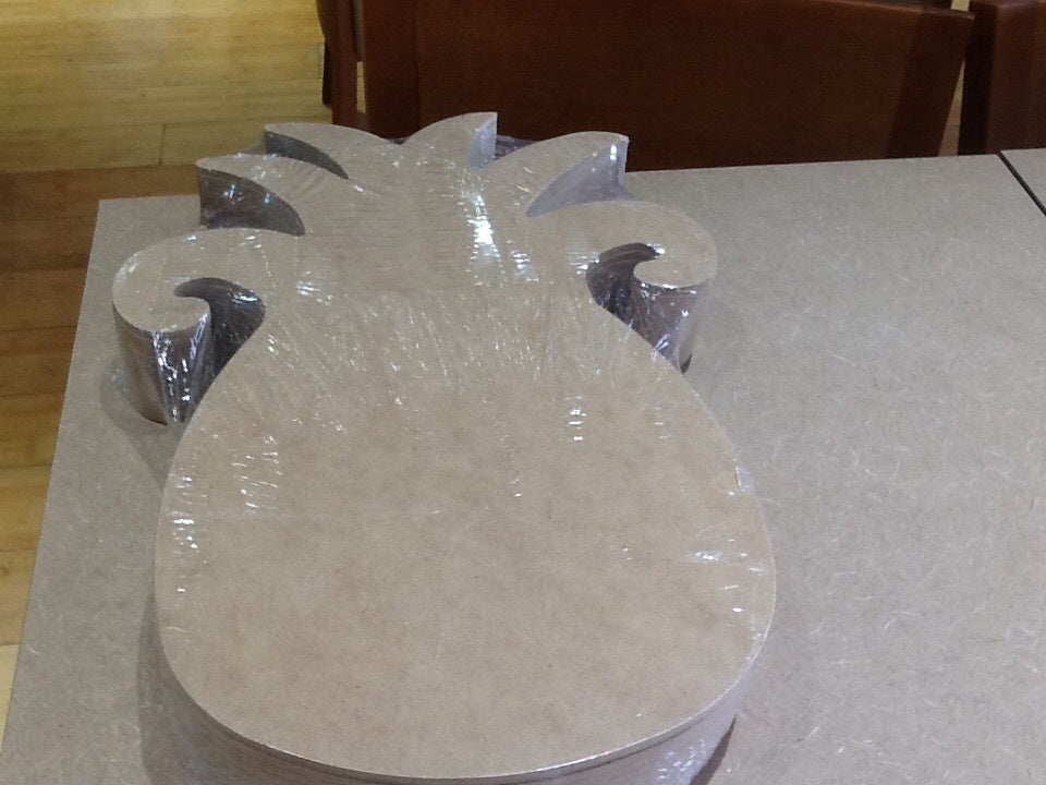 Pineapple18" Wood