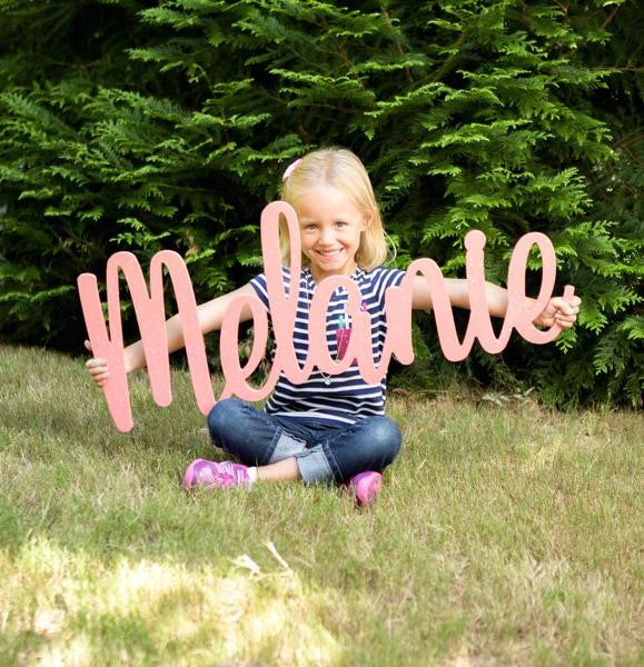 Custom Wood Names & Words - up to 18"H