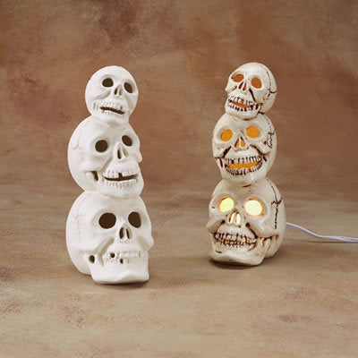 Stack of Light-up Skulls