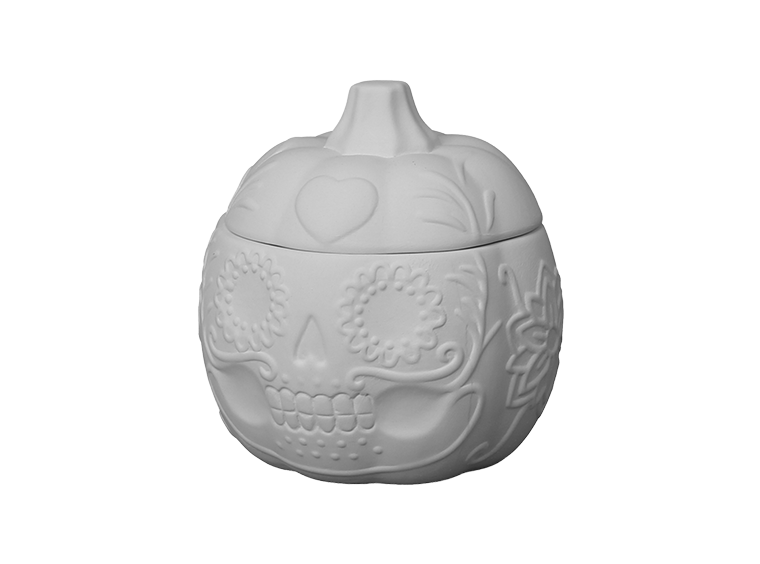 Floral Pumpkin Box