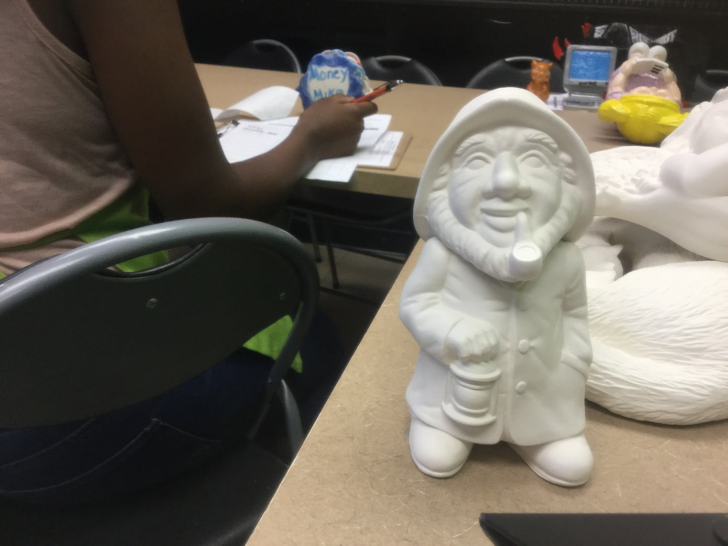 Fisherman bobble head