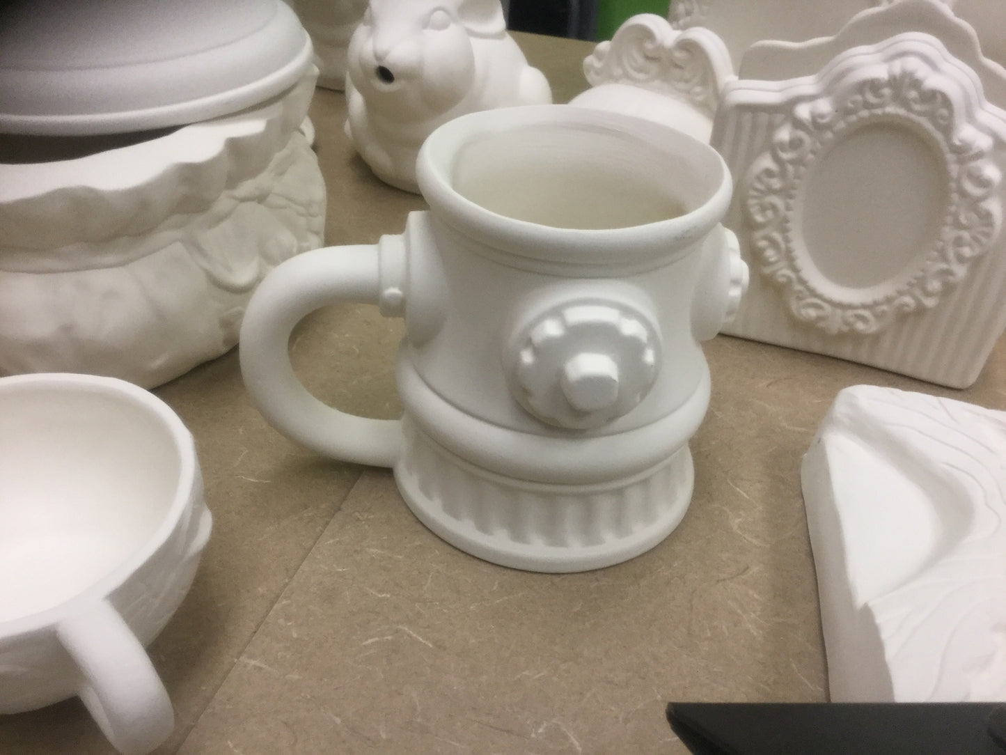 Fire hydrant mug