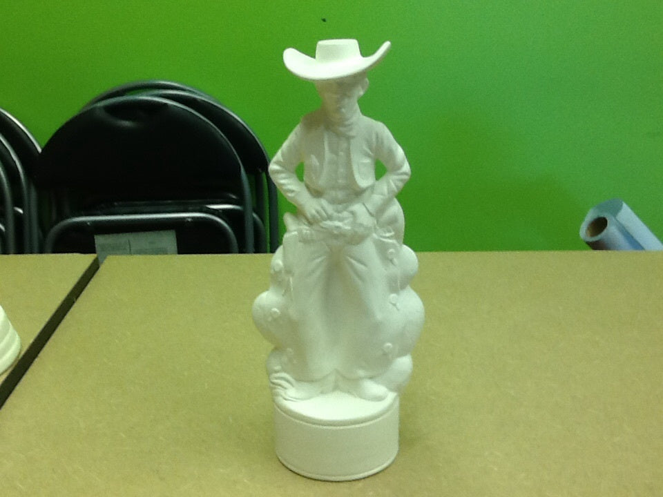 Cowboy decanter
