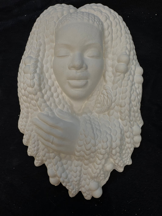 Braided Queen Plaque
