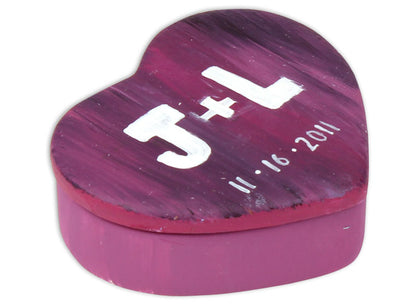 Thin Small Heart Box