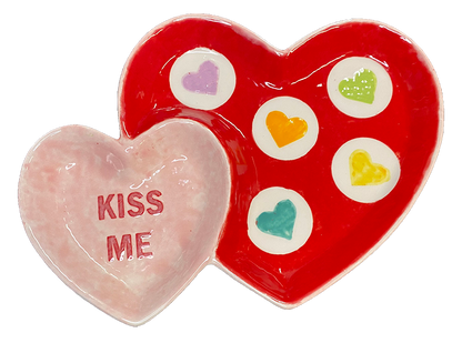 Double Heart Dish
