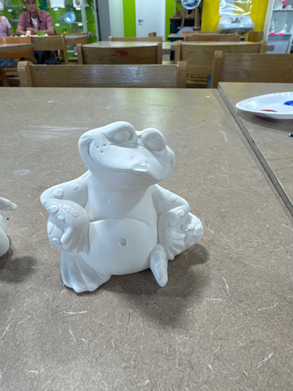 Assorted Small Poured Frogs