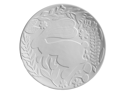 Blossoming Bunny Plate