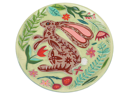 Blossoming Bunny Plate