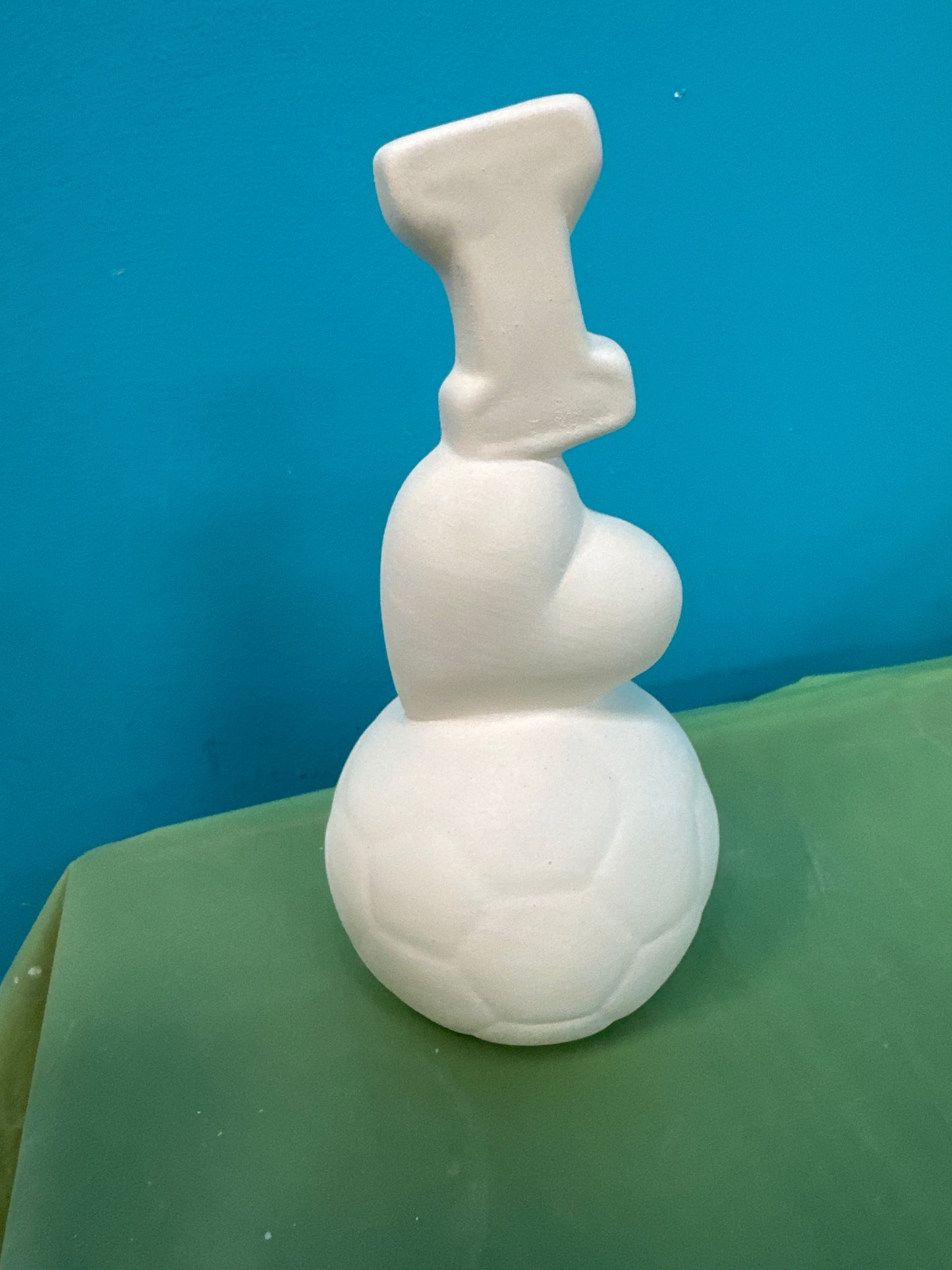 Assorted Sports stacked towers