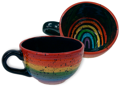 16 oz - Coiled Latte Cup - Crafty Chica