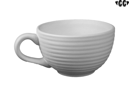 16 oz - Coiled Latte Cup - Crafty Chica