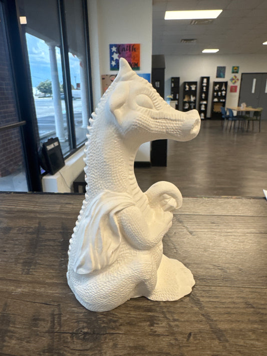 Dragon holding his tail