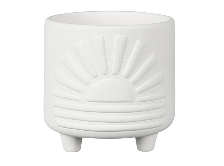 Sun Footed Container