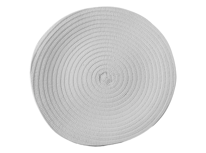 Stoneware Weave Textured Plate