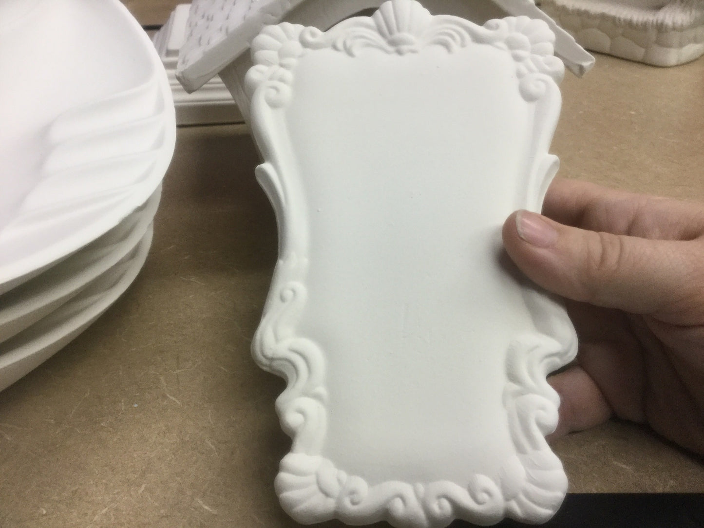 Filigree wall planter