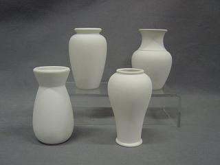 4" VASES Assorted