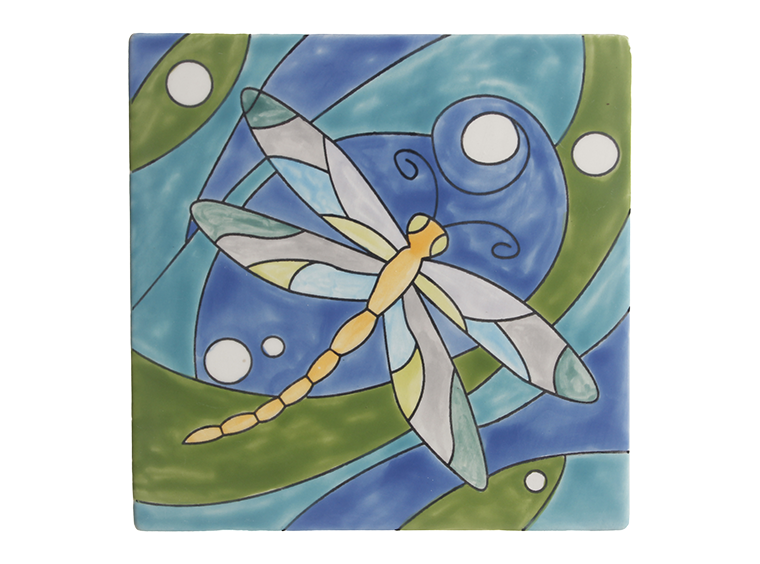 Dragonfly Party Tile