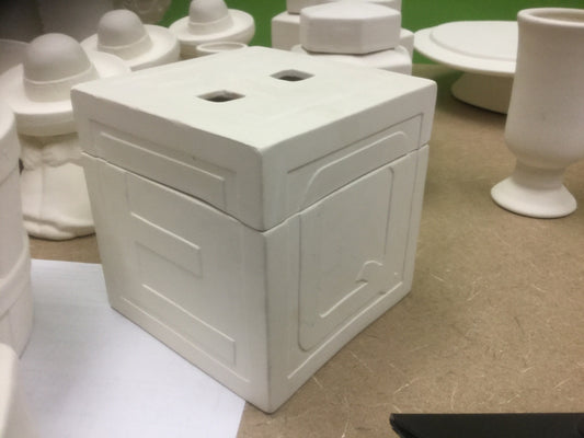 Block lamp base box