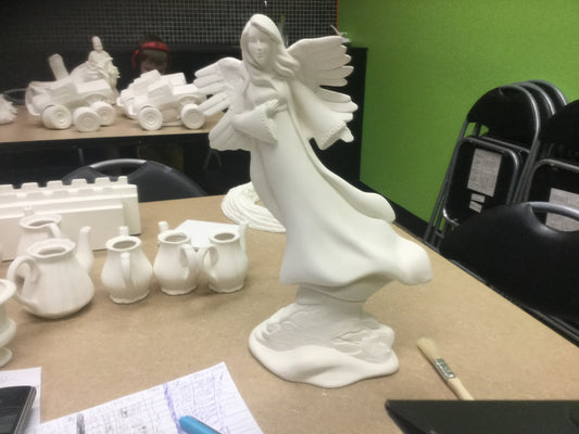 Floating angel