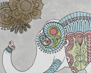 Boho Elephant