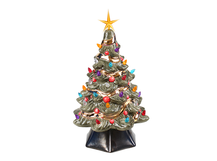 13in Supreme Lighted Christmas Tree