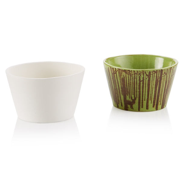 Bisque For Benefits Tapered Bowl