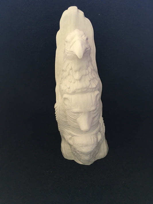 Eagle Head Totem