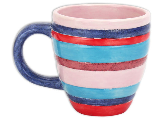 2733 -  Pinstripe Mug 14 0z