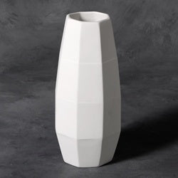FACETED VASE