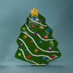 CHRISTMAS TREE PLATE