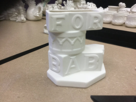 For baby vase