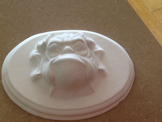 Bulldog Oval Plaque