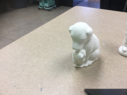Dog with puppy