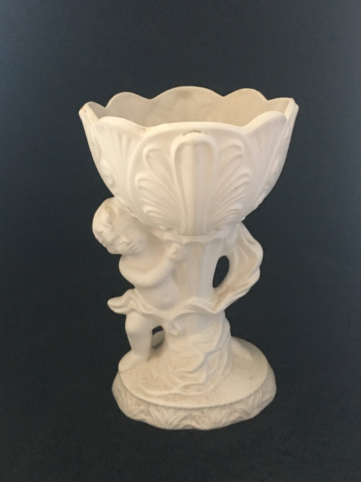 Cherub Planter Vase