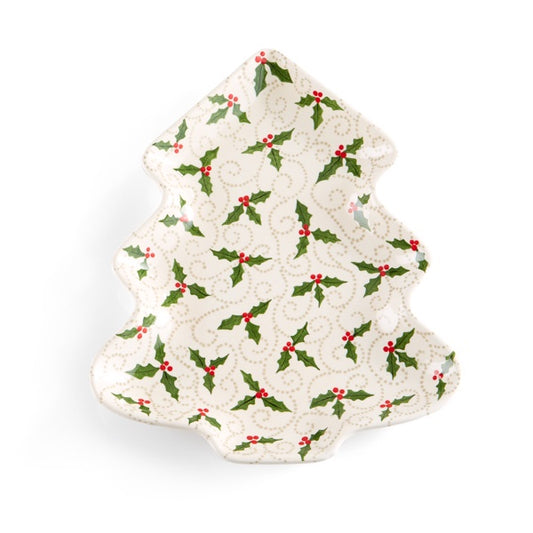 CHRISTMAS TREE PLATE
