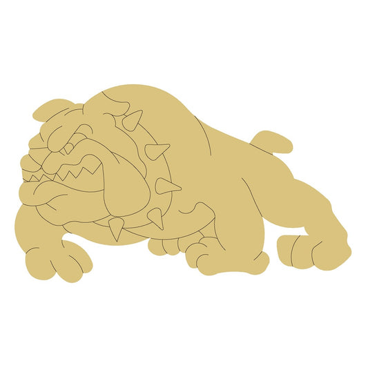 Bulldog Style 2 Art 1 12in