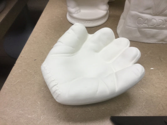 Baseball glove dish