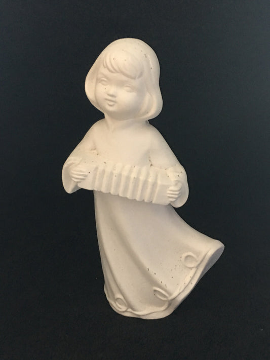 Angel Holding Accordian