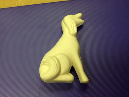 Dog flat figure