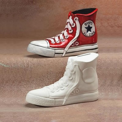 Ceramic Sneaker Bank